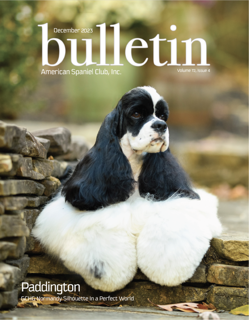 ASC Bulletin – American Spaniel Club